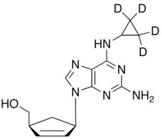 Abacavir-d4 (CAS 1217731-56-0) - chemical structure image