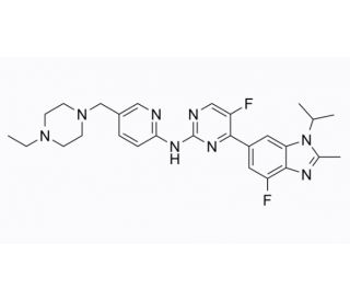 Abemaciclib (CAS 1231929-97-7) - chemical structure image