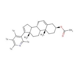 Abiraterone Acetate-d4 (CAS 154229-18-2 (unlabeled)) - chemical structure image