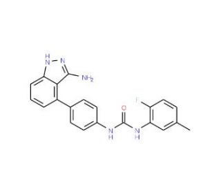 ABT-869 (CAS 796967-16-3) - chemical structure image