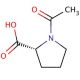 Ac-D-Pro-OH (CAS 59785-68-1) - chemical structure image
