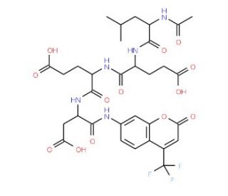 Ac-LEED-AFC - chemical structure image