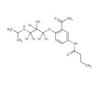 Acebutolol-d5 - chemical structure image
