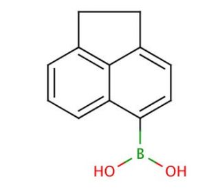Acenaphthene-5-boronic acid (CAS 183158-33-0) - chemical structure image