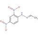 Acetaldehyde-2,4-dinitrophenylhydrazone (CAS 1019-57-4) - chemical structure image