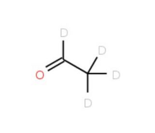 Acetaldehyde-d<sub>4</sub> (CAS 1632-89-9) - chemical structure image