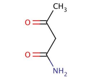 Acetoacetamide (CAS 5977-14-0) - chemical structure image
