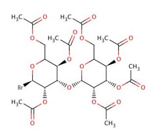 Acetobromolaminaribiose (CAS 23202-66-6) - chemical structure image