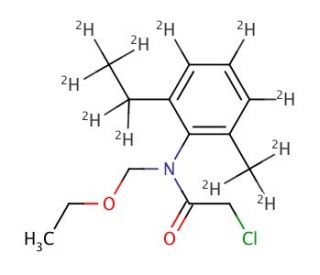 Acetochlor-d11 (CAS 1189897-44-6) - chemical structure image