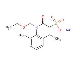 Acetochlor ESA sodium salt (CAS 947601-84-5) - chemical structure image