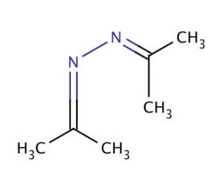 Acetone azine (CAS 627-70-3) - chemical structure image