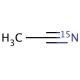 Acetonitrile-15N (CAS 14149-39-4) - chemical structure image
