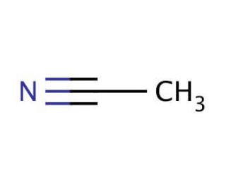 Acetonitrile with 0.1% ammonium acetate (CAS 148642-19-7) - chemical structure image