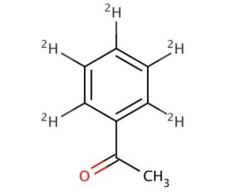 Acetophenone-2&prime;,3&prime;,4&prime;,5&prime;,6&prime;-d5 (CAS 28077-64-7) - chemical structure image