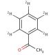 Acetophenone-2′,3′,4′,5′,6′-d5 (CAS 28077-64-7) - chemical structure image