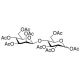 Acetyl 2,3,6-Tri-O-acetyl-4-O-(2,3,4,6-tetra-o-acetyl-β-D-mannopyranosyl)-D-glucopyranoside - chemical structure image