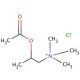 Acetyl-β-methylcholine chloride (CAS 62-51-1) - chemical structure image