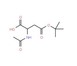 Acetyl-L-aspartic acid beta-tert-butyl ester (CAS 117833-18-8) - chemical structure image