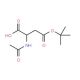 Acetyl-L-aspartic acid beta-tert-butyl ester (CAS 117833-18-8) - chemical structure image