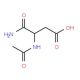 Acetyl-L-aspartic alpha-amide (CAS 60803-67-0) - chemical structure image