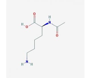Acetyl-L-lysine (CAS 1946-82-3) - chemical structure image