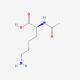 Acetyl-L-lysine (CAS 1946-82-3) - chemical structure image