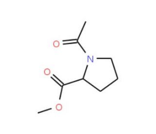 Acetyl-L-proline methyl ester (CAS 27460-51-1) - chemical structure image