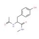 Acetyl-L-tyrosine methyl amide (CAS 6367-14-2) - chemical structure image 