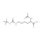 Acetyl-Nepsilon-Boc-L-lysine (CAS 23500-04-1) - chemical structure image