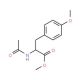 Acetyl-O-methyl-L-tyrosine methyl ester (CAS 17355-24-7) - chemical structure image