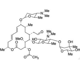 Acetyl Spiramycin (CAS 24916-51-6) - chemical structure image