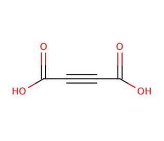 Acetylenedicarboxylic acid (CAS 142-45-0) - chemical structure image