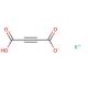 Acetylenedicarboxylic acid monopotassium salt (CAS 928-04-1) - chemical structure image