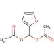 (acetyloxy)(2-furyl)methyl acetate (CAS 613-75-2) - chemical structure image