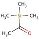 Acetyltrimethylsilane (CAS 13411-48-8) - chemical structure image