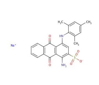 Acid blue 129 (CAS 6397-02-0) - chemical structure image