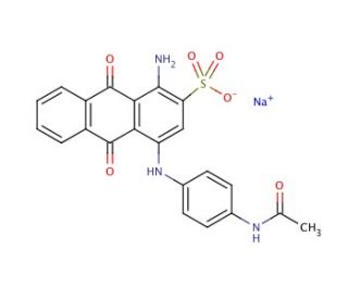Acid Blue 40 (CAS 6424-85-7) - chemical structure image