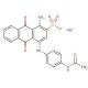 Acid Blue 40 (CAS 6424-85-7) - chemical structure image