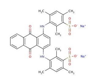 Acid blue 80 (CAS 4474-24-2) - chemical structure image
