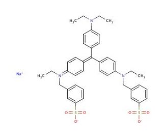 Acid violet 17 (CAS 4129-84-4) - chemical structure image