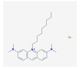 Acridine Orange 10-nonyl bromide (CAS 75168-11-5) - chemical structure image 