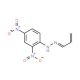 Acrolein-2,4-dinitrophenylhydrazone (CAS 888-54-0) - chemical structure image