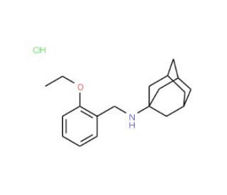 Adamantan-1-yl-(2-ethoxy-benzyl)-amine hydrochloride - chemical structure image