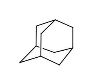 Adamantane (CAS 281-23-2) - chemical structure image