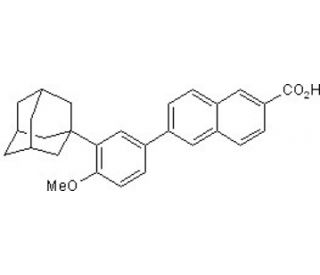 Adapalene (CAS 106685-40-9) - chemical structure image