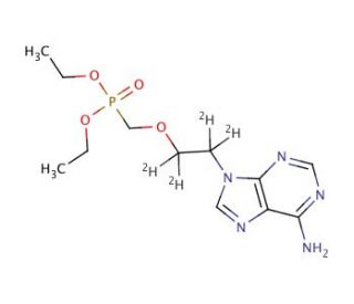 Adefovir-d4, Diethyl Ester - chemical structure image