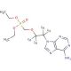 Adefovir-d4, Diethyl Ester - chemical structure image