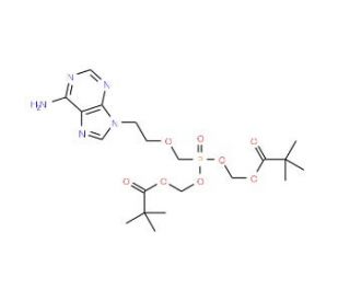 Adefovir dipivoxil (CAS 142340-99-6) - chemical structure image