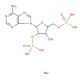 Adenosine 2′,5′-diphosphate sodium salt (CAS 154146-84-6) - chemical structure image