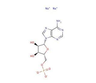 Adenosine 5&prime;-Monophosphate, Disodium Salt (CAS 4578-31-8) - chemical structure image